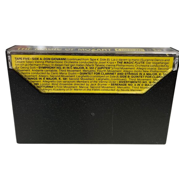 The Magic Of Mozart Cassette Tape Set of 5 Readers Digest - Picture 6 of 7